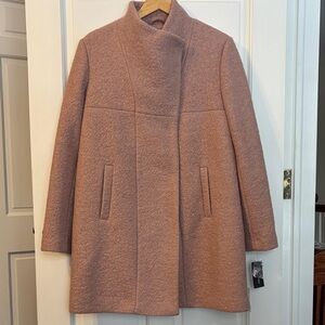 NWT Kenneth Cole Blush Wool Blend Coat
